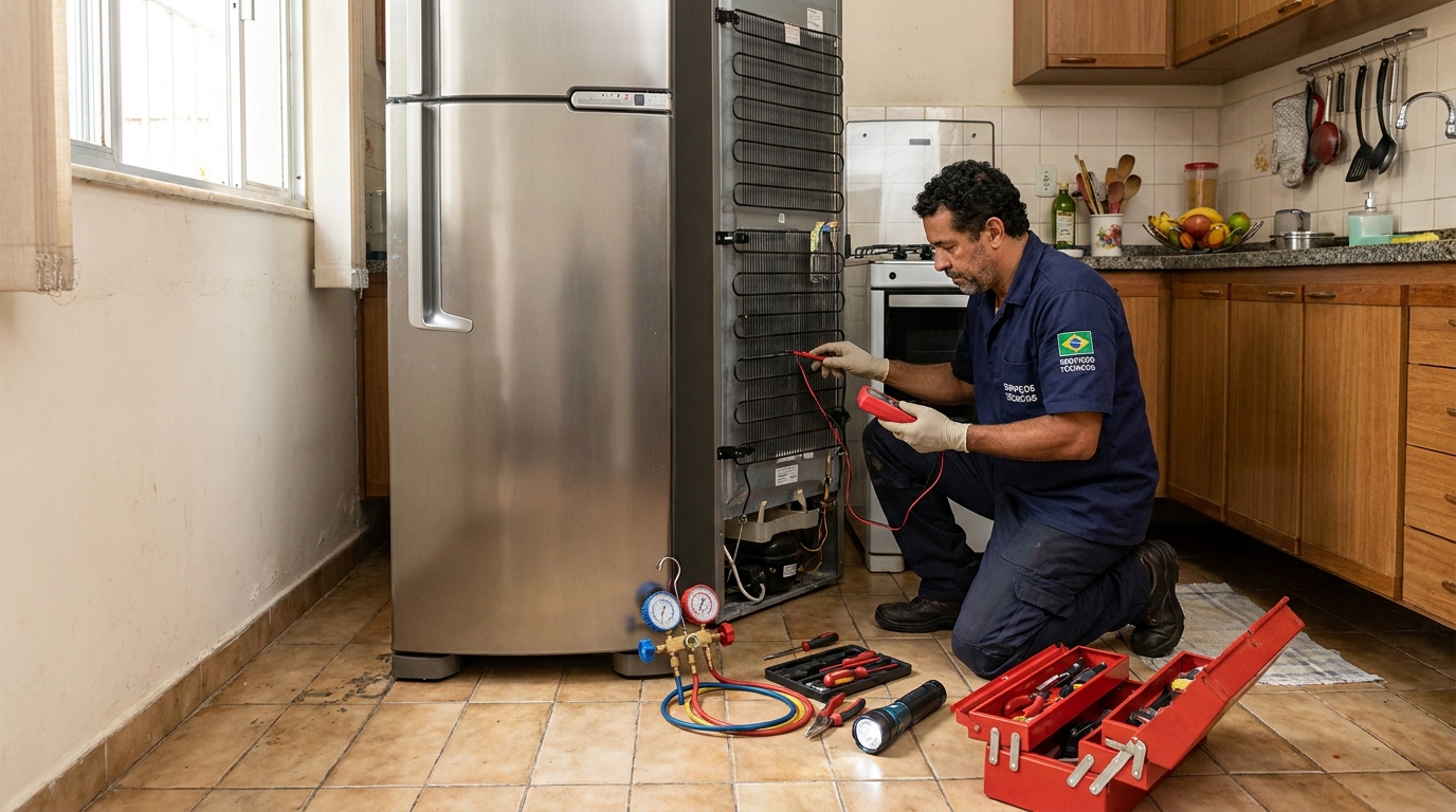 Manutenção na refrigeração em Montes Claros-MG